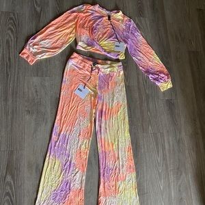 NWT BeachRiot Tie Dye Lounge Set